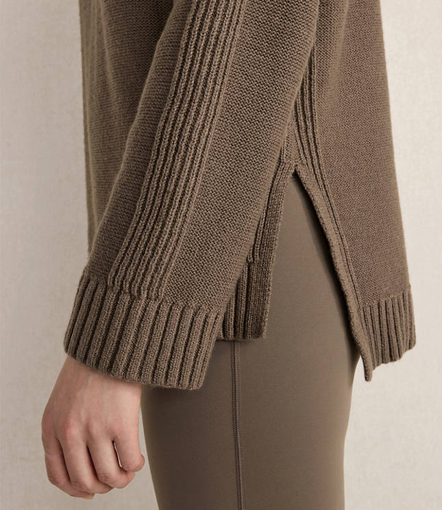 Haven Well Within Cotton Blend Mock Neck Sweater