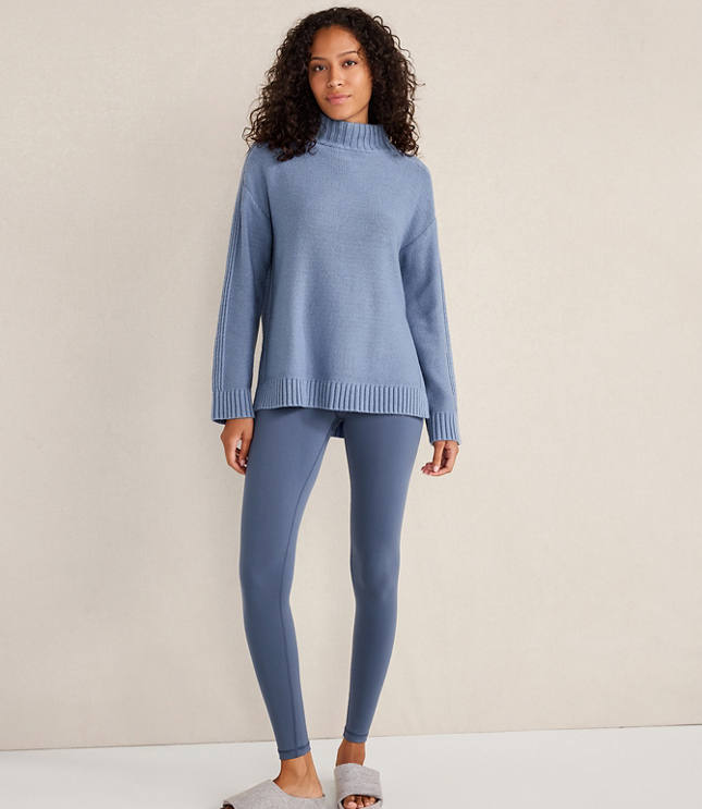 Haven Well Within Cotton Blend Mock Neck Sweater