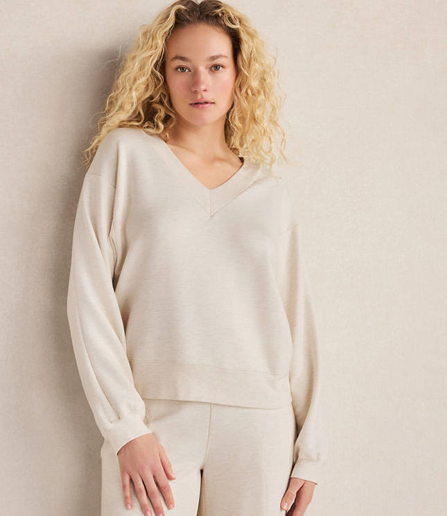 Haven Well Within Soft Knit V-Neck Top