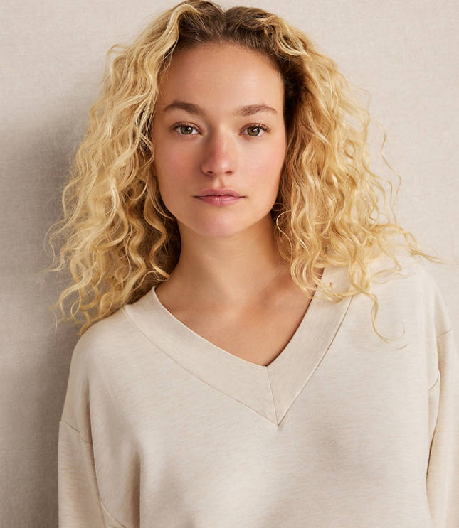 Haven Well Within Soft Knit V-Neck Top