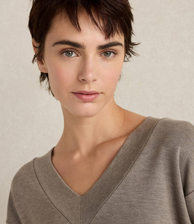 Haven Well Within Soft Knit V-Neck Top