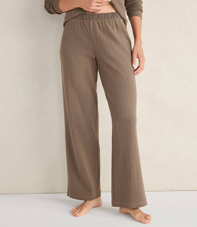 Haven Well Within Organic Cotton Pointelle Pants