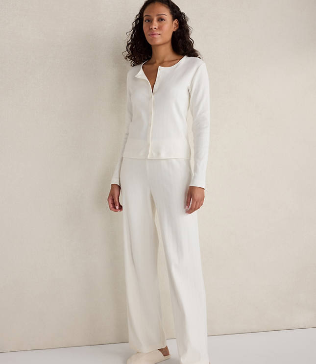 Haven Well Within Organic Cotton Pointelle Pants