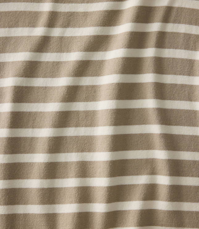 Haven Well Within Organic Cotton Funnel Neck Striped Pullover