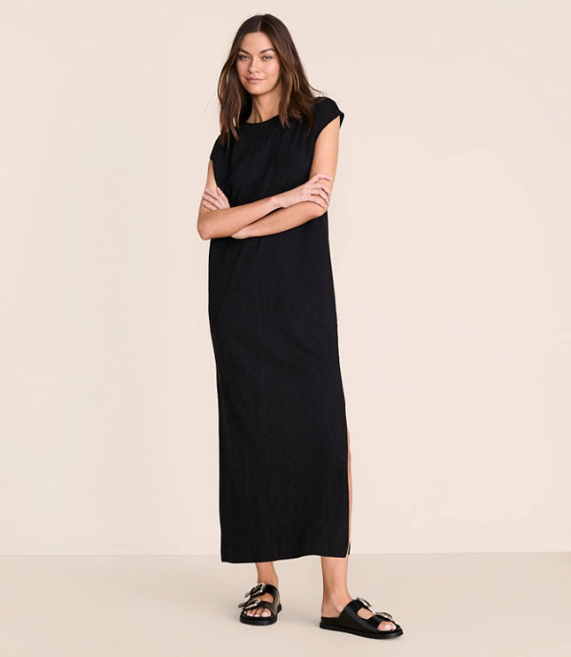 Petite Lou & Grey Muscle Tee Midi Pocket Dress