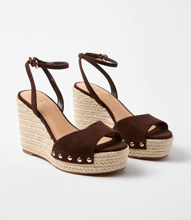 Ankle Strap Wedge Espadrille Sandals