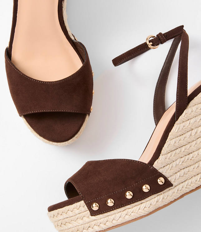 Ankle Strap Wedge Espadrille Sandals