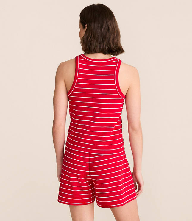 Petite Lou & Grey Striped Terrysoft Tank Top carousel Product Image 4