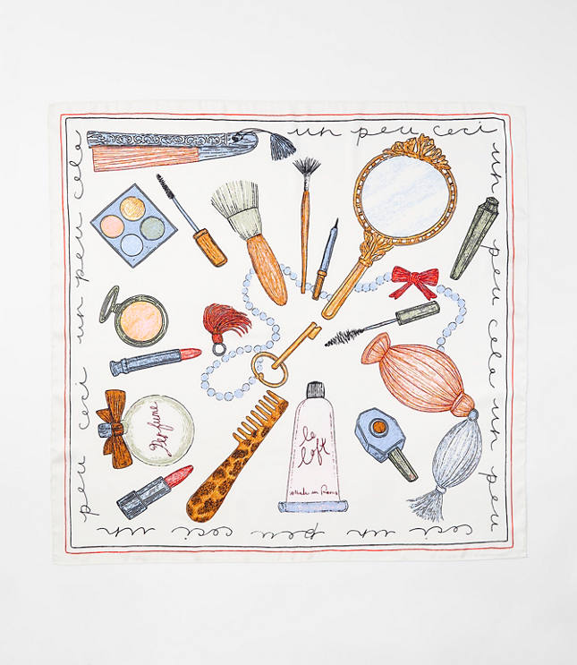 French Beauty Silk Scarf