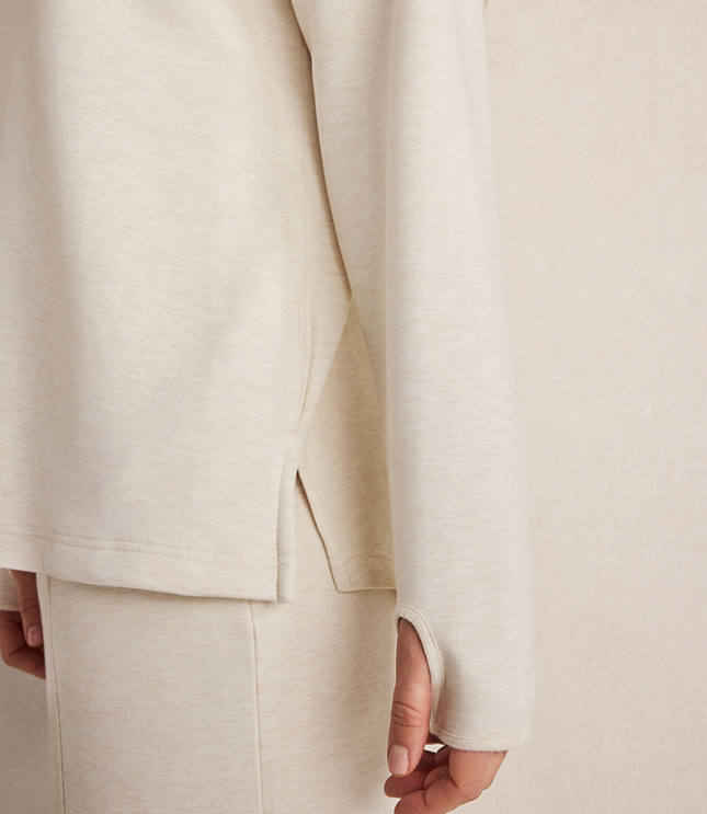 Haven Well Within Soft Knit Half-Zip Hoodie