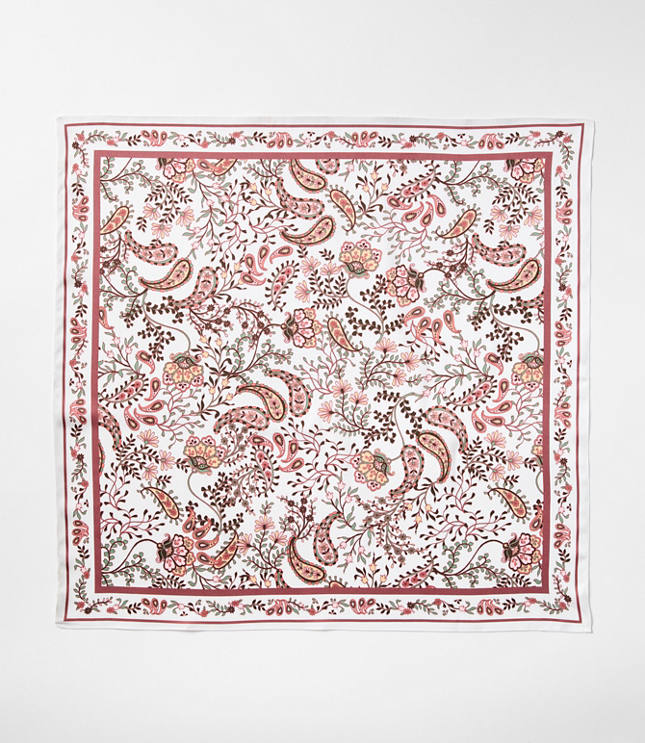 Paisley Square Scarf