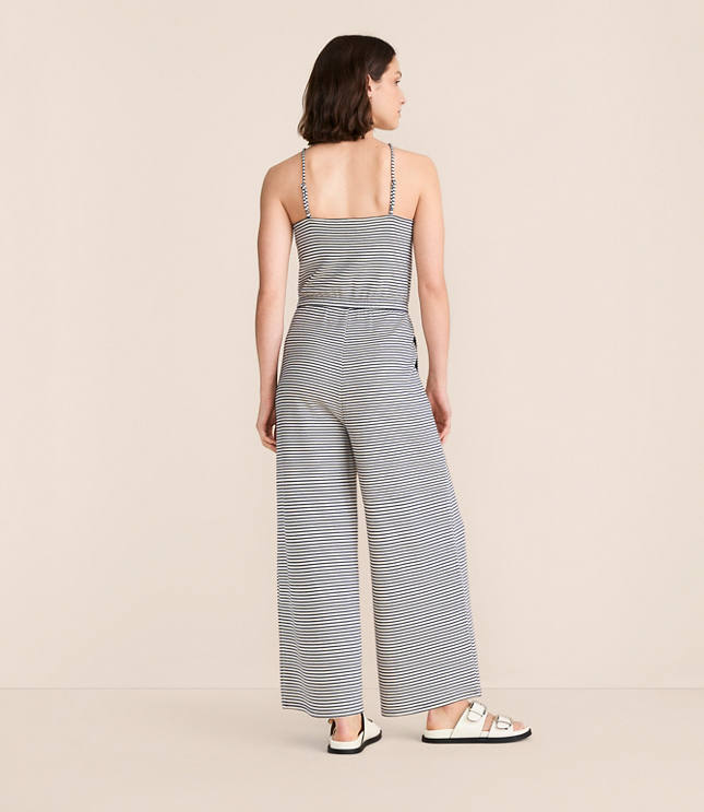 Petite Lou & Grey Striped Strappy Palazzo Jumpsuit carousel Product Image 3