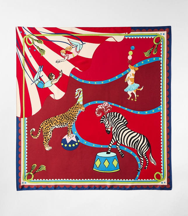 Circus Square Scarf