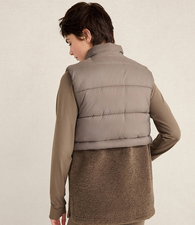 Haven Well Within Sherpa Puffer Vest