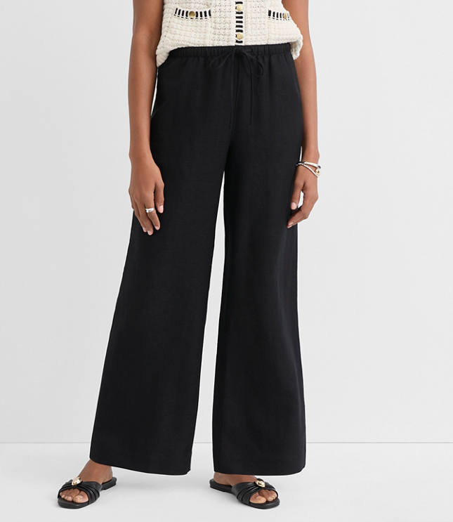 Tall Sawyer Pull On Pants in Linen Blend