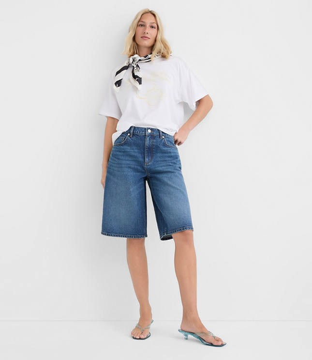 Soleil Oversized Jersey Modern Tee
