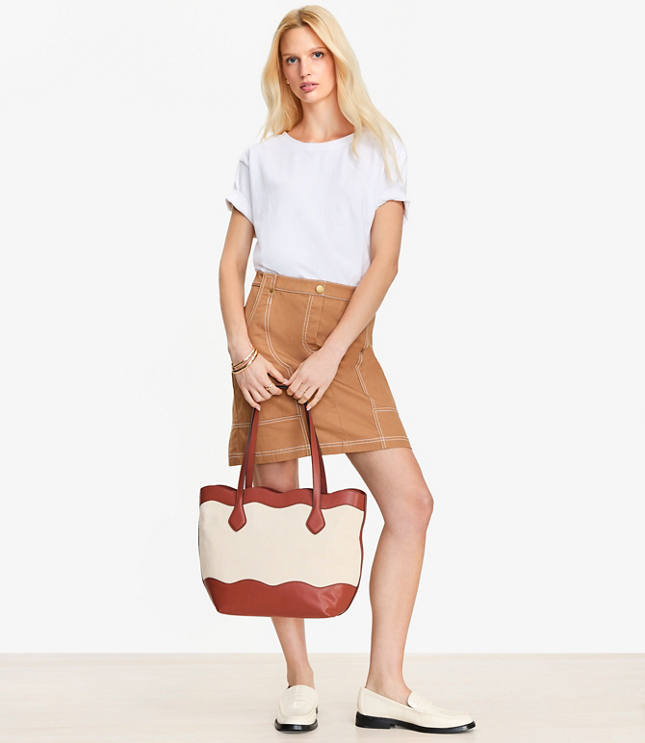 Utility Mixed Media Pocket Mini Dress