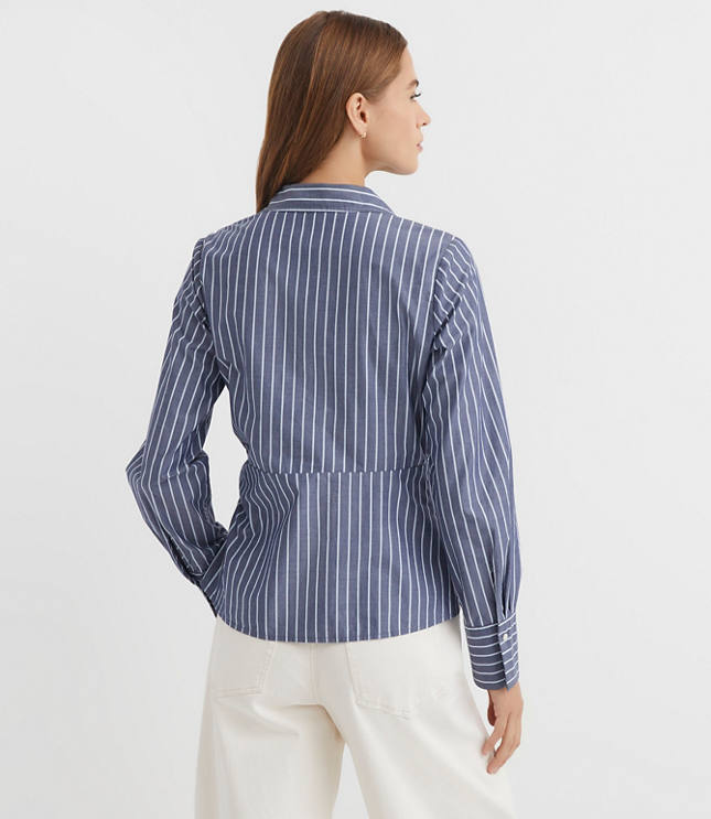 トップス muguet drost border tops Floral Square Neck Smocked Bottom Top | maurices