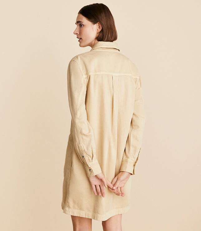 Lou & Grey Utility Pocket Shirtdress