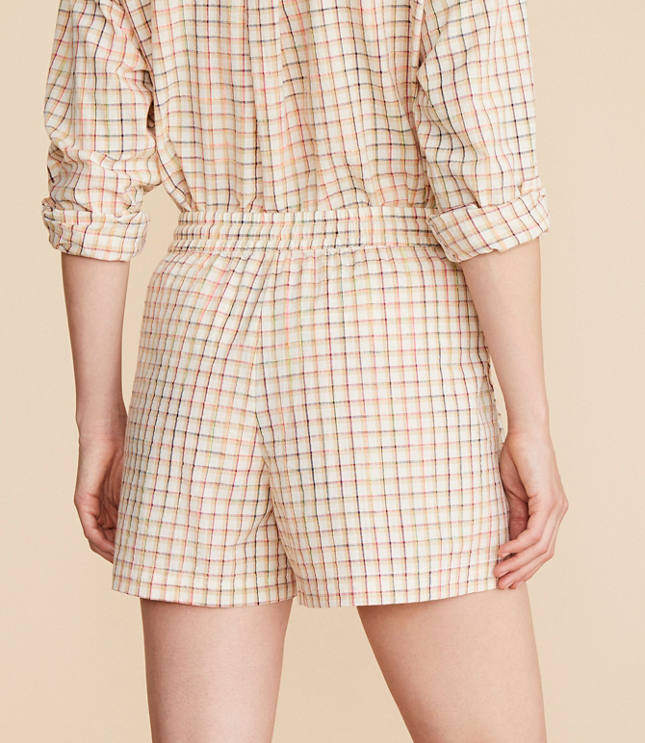 Lou & Grey Plaid Shorts