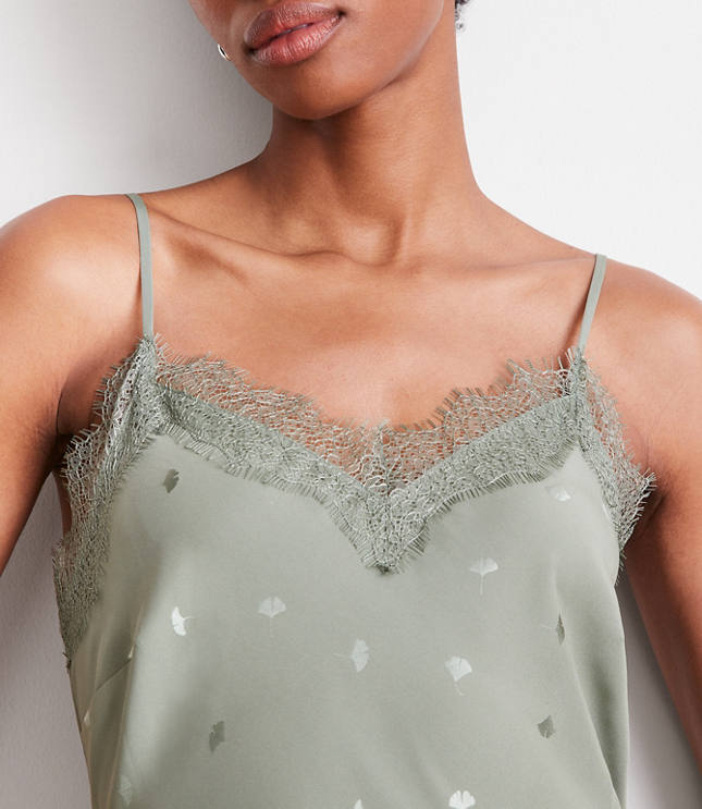 LOFT Versa Gingko Lace Midi Dress