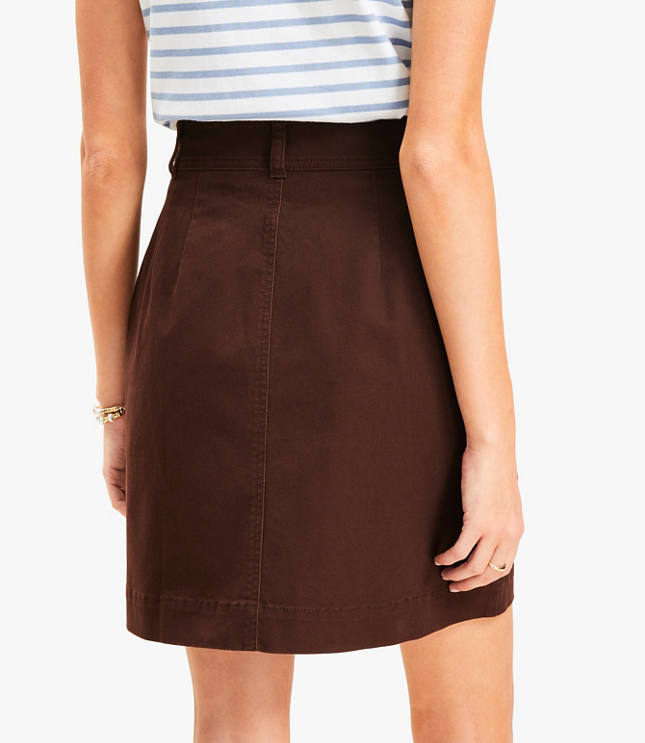 【かどまっちょ】anuke Twill Pocket Skirt 36 Twill Mini Pocket Skirt