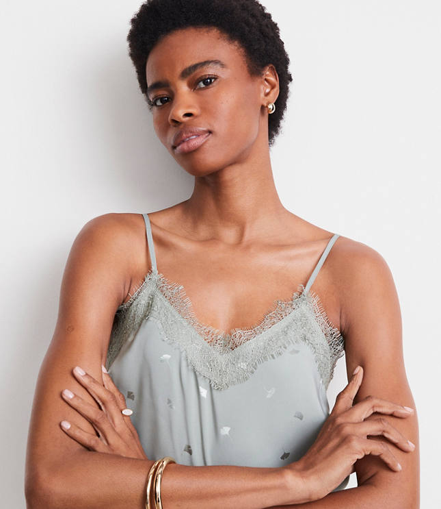 LOFT Versa Gingko Lace Cami