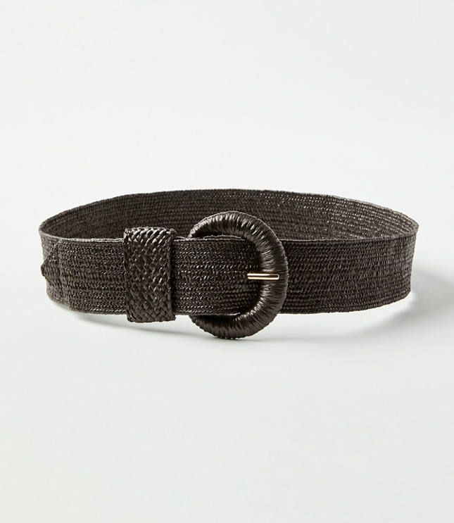 Loft Raffia Stretch Belt