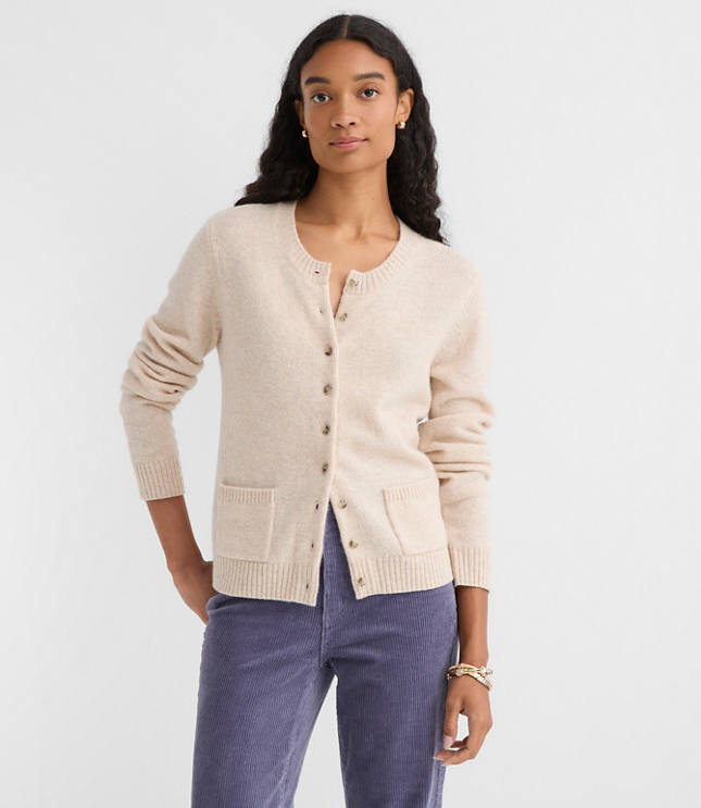 Cashmere Pocket Cardigan