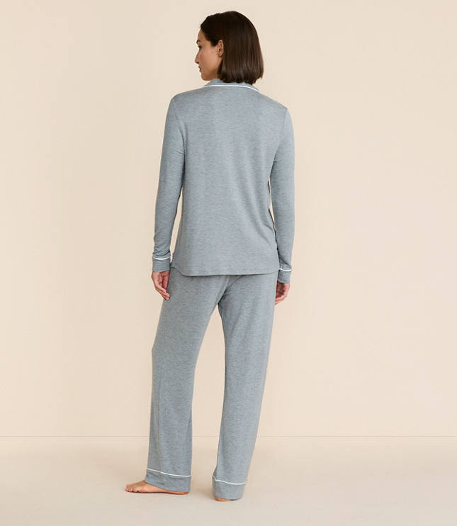 Heathered Terry Pajama Set