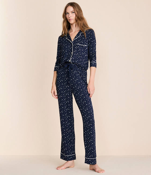 Starry Terry Pajama Set