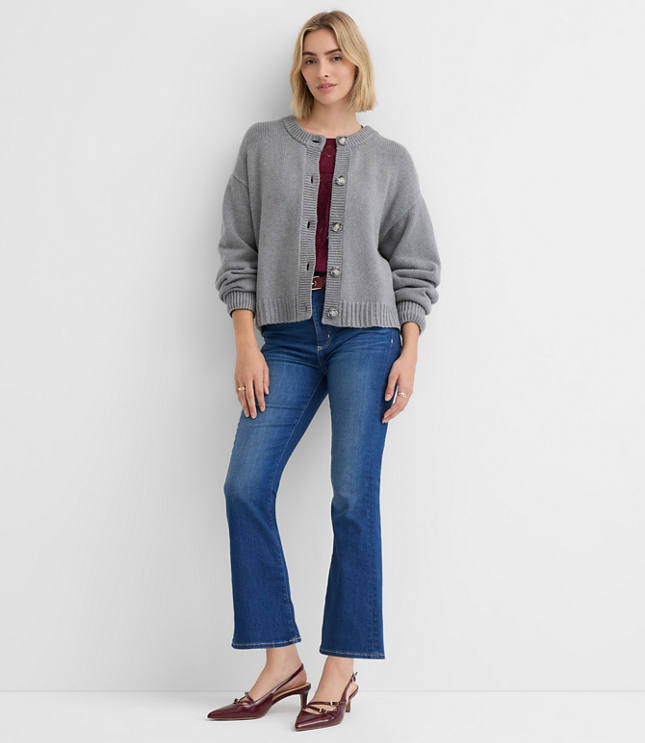Petite Oversized Chunky Cardigan