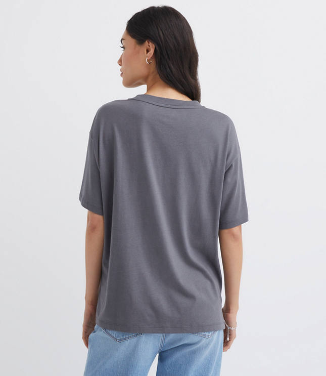 New York Oversized Jersey Modern Tee