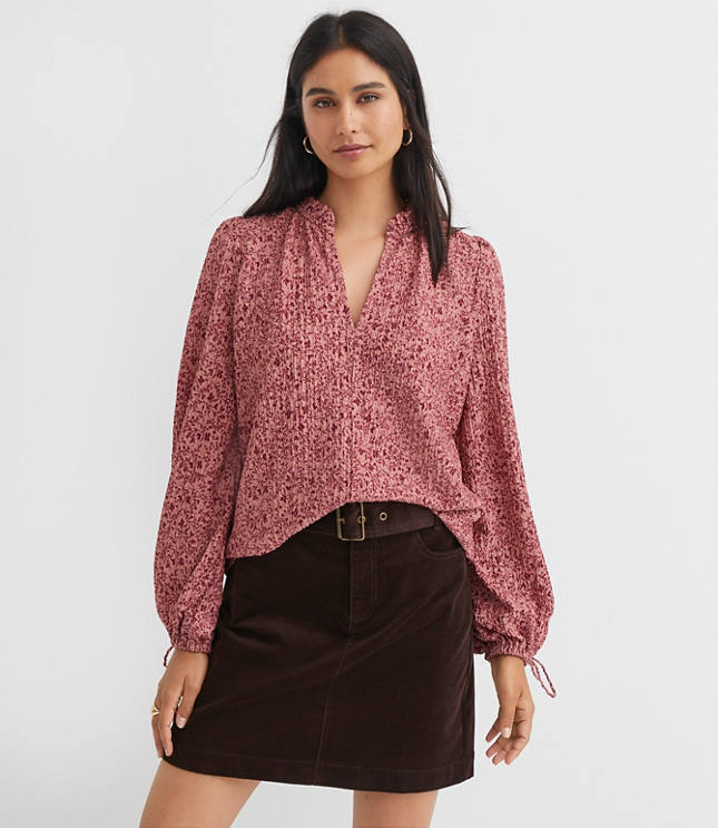 L'Appartement【Sheer Blouse】 Sheer Blouse | Loft