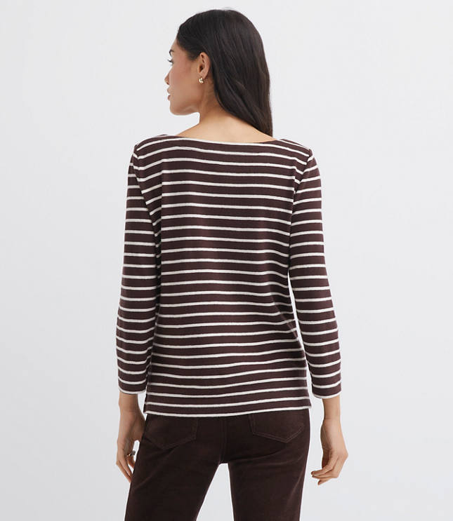 Petite Striped Harbor Tee