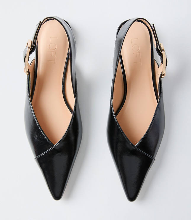 Modern Slingback Flats