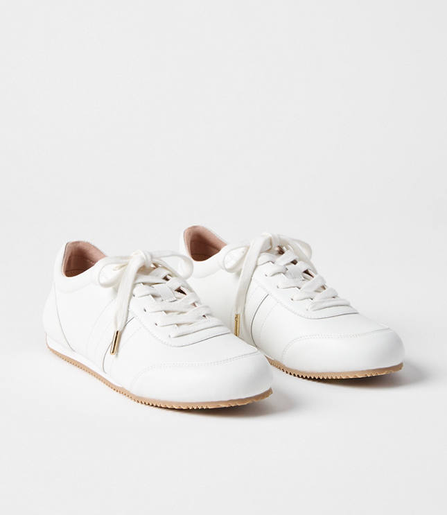 LOFT Versa Leather Sneakers