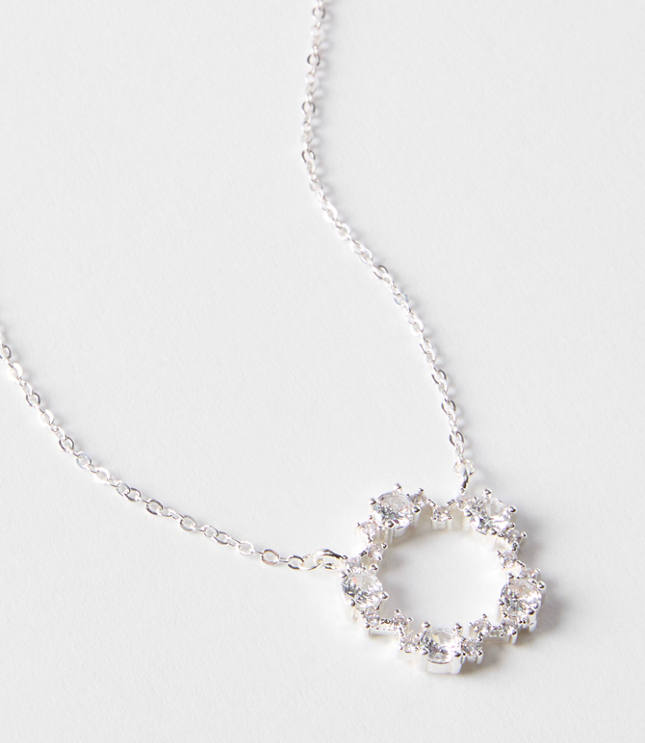 Sparkle Wreath Pendant Necklace