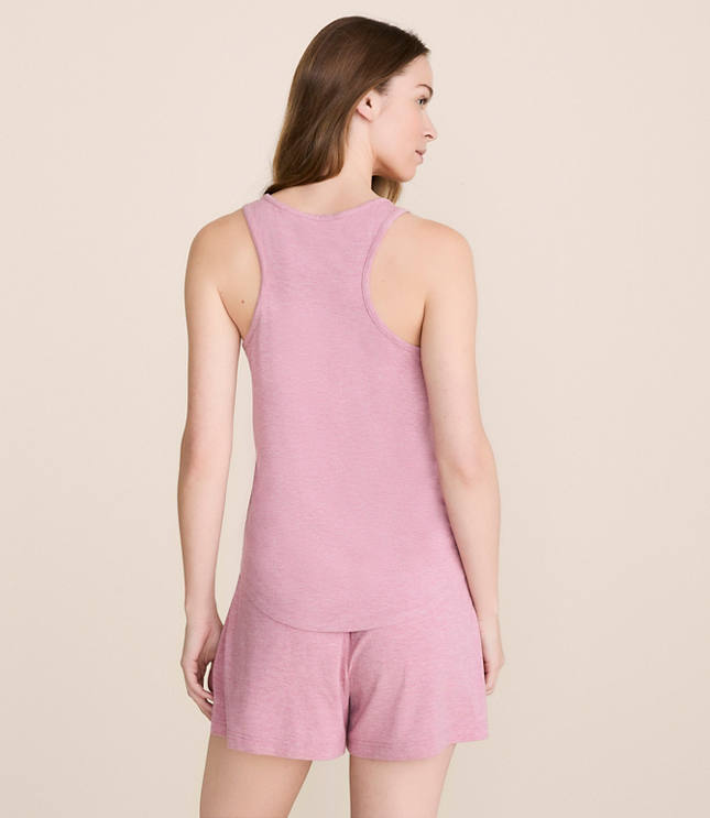 Lou & Grey Heathered Softened Modal Pajama Tank Top