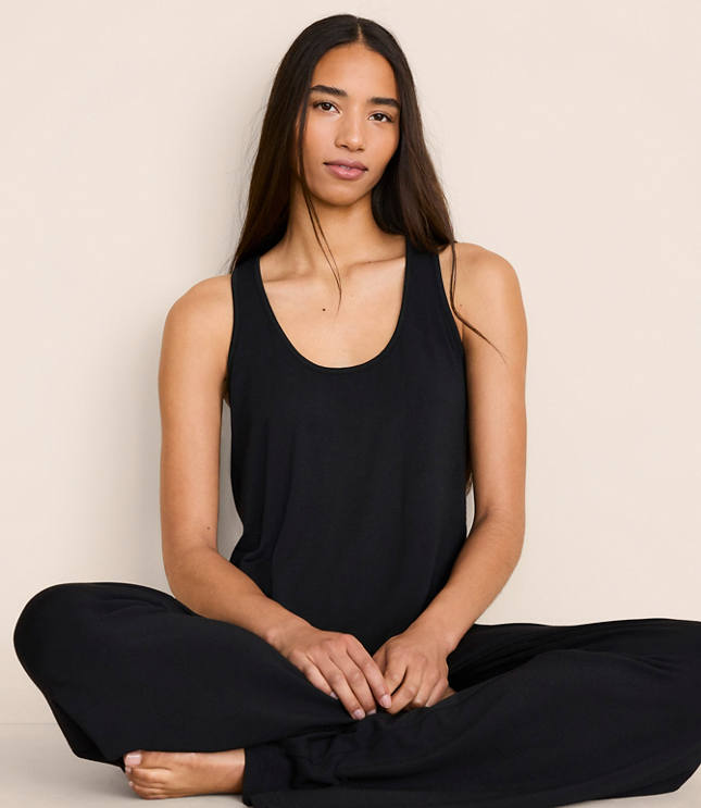 Lou & Grey Softened Modal Pajama Tank Top