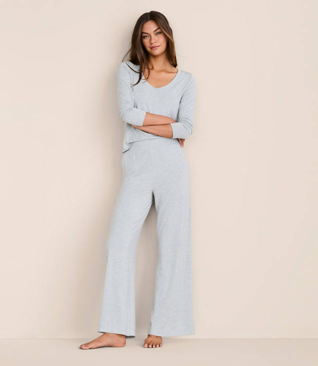 Lou & Grey Heathered Softened Modal Pajama Pants