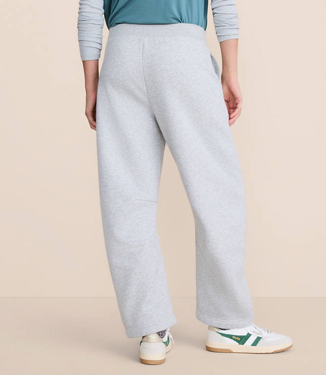 Petite Lou & Grey Heathered Elite Fleece Barrel Pants