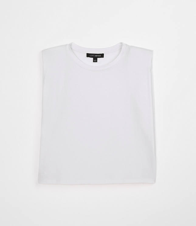 Petite LOFT Versa Cap Sleeve Jersey Top