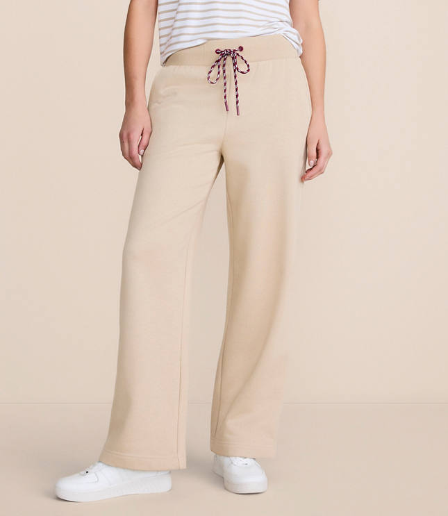 Petite Lou & Grey Elite Fleece Wide Leg Sweatpants