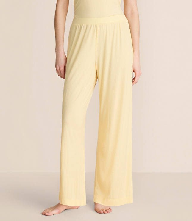Lou & Grey Ribbed Pajama Pants