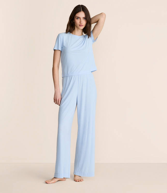 Lou & Grey Ribbed Pajama Pants