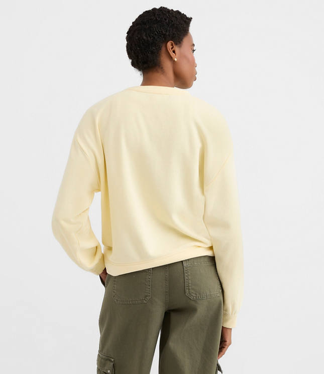 Petite Fleur Sweatshirt