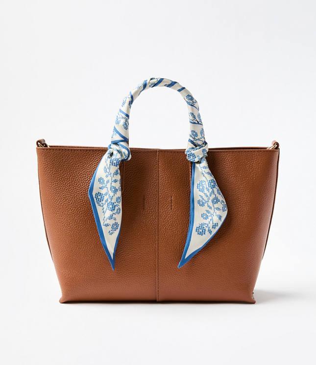 Floral Embroidered Reversible Silk Skinny Scarf