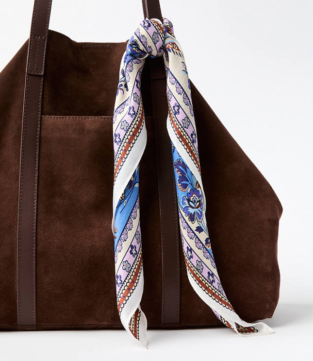 Paisley Silk Square Scarf