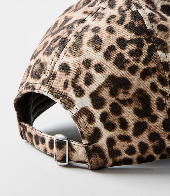 Leopard Print Baseball Hat